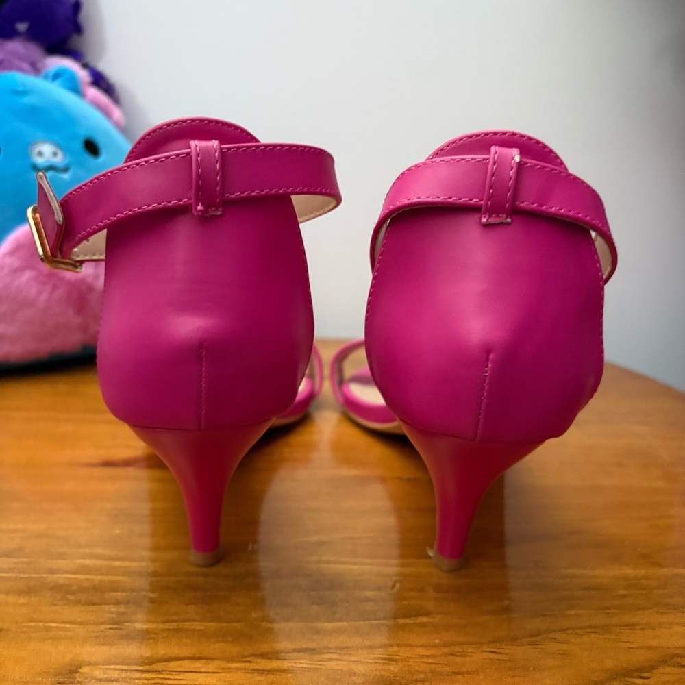 Pink US 10 heels - Picture 3 of 4